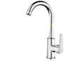 Grifo de Acero Inoxidable 304 Doble Uso Frío y Caliente Lavabo Grueso para Verduras Lavabo Lavavajillas Grifo de Agua Fría Única para Cocina