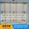 Gabinete de Ventilación Rejilla Sintética Estante Estante de Fijación de Tubería de Doble Fila Estante de Gabinete de Ventilación Varilla de Conexión de Acero Inoxidable Conexión de PP