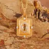 Collar Retro de Plata S925 con Piedras Preciosas de Colores para Mujer Joyería de Tanzanita Topacio Peridoto Zafiro Natural Venta al por Mayor