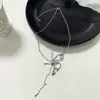 Collar de mariposa pendientes niñas nueva cadena de clavícula nicho personalidad dulce todo-partido mujeres