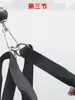 Cuerda de Extensión Face Pull Mango Multifuncional para Máquina Smith Agarre Fly Fitness Mango de Tirón Expansor de Pecho Gancho de Mango Tirador