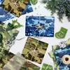 Wx-Camuflagem Verde Militar Azul Camuflagem Tema Sydney Papel 17g Papel de Embrulho à Prova de Umidade Doce Presente Papel de Cópia
