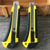 Venda Direta do Fabricante da Fonte, Estilete, Grande Suporte para Lâmina Revestido de Borracha, Espessado e Durável, Faca para Desembalar Papel de Parede, Grau Industrial Pesado