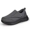 Zapatos Antideslizantes para Ancianos de Primavera 2026 Zapatos de Algodón Cálidos con Felpa para Hombre Zapatos para Juanetes de Hueso Grande Zapatos para Caminar para Ancianos Pie