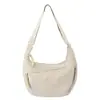 Bolsa Transversal de Nylon Personalizada para Roupas de Trabalho, Bolsa Grande Versátil Lulu Dumpling Feminina para Roupas de Trabalho, Bolsa de Ombro Impermeável de Alta Qualidade