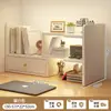 Estantería de Escritorio, Estante de Almacenamiento para Escritorio, Estante de Almacenamiento para Escritorio, Estante de Almacenamiento para Escritorio de Dormitorio Estudiantil, Estante Pequeño para Estación de Trabajo