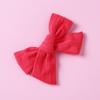 Accesorios para el cabello para niños, hechos a mano, creativos y transfronterizos, horquilla con lazo vertical de algodón jacquard, lindos niños coreanos