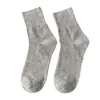Calcetines Sueltos para Personas de Mediana Edad y Mayores, Tallas Grandes y Ampliadas, Calcetines de Algodón Finos y Transpirables de Verano para Hombres y Mujeres, Calcetines de Confinamiento Sueltos y No Constrictivos