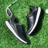 Spot de fábrica transfronteiriço novos sapatos de golfe sapatos esportivos casuais masculinos sapatos de golfe sem cadarço atacado