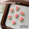 Acessórios para Nail Art de Espinheiro-Alvar com Cobertura de Açúcar Morango Gato KT Desenho Animado 3D Fruta Laranja Strass de Resina Decorações de Unha Vestíveis DIY