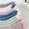 Calcetines de Coral Fleece para Niñas, Calcetines Cálidos de Casa con Forro de Fleece para Dormir para Mujeres, Calcetines Versátiles a Prueba de Frío para Maternidad, Calcetines al por Mayor