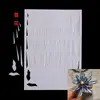 Chan Hua Dibujo de Patrón de Modelo de Papel Tarjeta de Corte Papel Pieza de Papel Plantilla de Modelo de Papel Paquete de Materiales para Pasador de Cabello DIY Accesorios para el Cabello 1