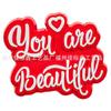 Nuevos Zuecos con Frases de Letras Accesorios Dibujos Animados Coloridos Flor de Zapato en Inglés Hebilla de Zapato Parche DIY Decoración de Pegamento Suave