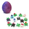 Nuevo juguete impreso en 3D transfronterizo, modelo de araña realista, adorno creativo con partes móviles, juguete decorativo de moda, huevo de dragón
