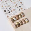 Adesivos Fofos Maillard para Unhas de Gatinho Laço Simples Porta-Caneta de Unha para Estudantes Adesivos Guka para Caderno iPad
