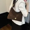 Bolso Hobo de Moda de Gama Alta para Mujer 2025 Nuevo Elegante Versátil Gran Capacidad Bloqueo de Color Bolso de Hombro Cruzado