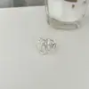 Anillo Versátil de Línea Irregular para Mujer, Anillo Abierto de Personalidad Geométrica, Anillo para Dedo Índice de Diseño Nicho, Accesorio de Joyería