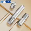 Pasador cilíndrico de acero inoxidable 304 ranurado de rosca externa GB878 pasador de posicionamiento pasador M2M3M4M5M6M8M10