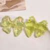 Estilo Ins Transparente Verão UV Revestido com Cor Laço Acrílico Patch de Joia Brincos DIY Acessórios de Chaveiro