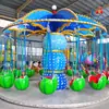 Mini Silla Voladora de Sandía Equipo de Diversión Infantil Silla Giratoria Pequeña Exterior Equipo de Parque Plaza Equipo de Negocio