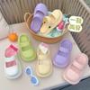 Sandalias de Verano para Mujer, Lindas, de Encaje, Cerradas por Delante, de Suela Gruesa, Cómodas, para Uso Diario en Interiores y Exteriores, Sandalias Casuales para Estudiantes