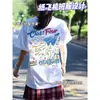 Algodão Puro Uniforme de Classe Camiseta Personalizada Formatura Alunos do Ensino Fundamental e Médio Reunião Esportiva Manga Curta Camisa Cultural Roupas de Trabalho DIY LOGO