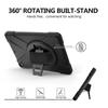 Rei Pirata Adequado para iPad 10.2 2019 Alça Alça de Mão Capa Protetora de Silicone Suporte Giratório de PC Capa Traseira para Tablet