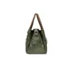 Bolsos de Mujer de Moda Europeos y Americanos, Bolsos de Hombro Simples de Gran Capacidad, Bolsos Tote Casuales de Cuero Encerado, Bolsos de Mano Grandes de Cuero Granulado Retro