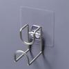 Estante de Gancho Creativo sin Perforaciones Gancho para Lavabo Adhesivo Fuerte e Invisible Multifuncional Baño Cocina Colgador de Pared para Lavabo