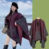 Estilo Novo Primavera e Outono Roupa de Viagem Noroeste Capa Jaqueta Estilo Étnico Malha com Franjas Roupas Lenço Capa Roupa Exterior Tendência