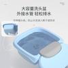 Champú para niños, silla plegable de plástico reclinable, artefacto de champú plegable, cama de champú para bebés, champú grande plegable