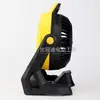 Ventilador de litio Dewei transfronterizo de 10 pulgadas, ventilador de doble propósito AC/DC, ventilador portátil para exteriores, recargable, velocidad ajustable múltiple