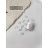 Accesorios para Uñas con Moño de Gel Celebridad de Internet Popular Mini Moño Transparente de Hielo Accesorios para Uñas DIY