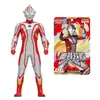 Brinquedos Autênticos de Plástico Macio do Ultraman, Figuras Articuladas para Crianças, Monstros Pequenos, Conjunto Completo de Figuras de Ação Colecionáveis, Presentes