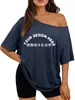Amazon Ebay Comércio Exterior Transfronteiriço Estampa de Padrão DIY Pedido de Pequena Quantidade Europeu e Americano Camisetas Femininas Tomara que Caia Atacado