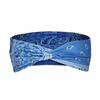 Amazon Europeu e Americano Estampado Esportivo Faixa de Cabelo Elástica Nó Cruz Faixa de Cabeça Yoga Faixa de Cabelo Flor de Caju Acessório de Cabelo