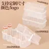 Caixa de armazenamento de frascos de 2ml 5ml, caixa plástica para frascos de vacina, caixa com 10 unidades para frascos de insulina, caixa para frascos de pó liofilizado