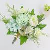 Buquê de Hortênsias Artificiais Rosa Escandinavo Casamento para Mão Adereços para Fotografia de Casamento Decoração Floral para Casa Artificial