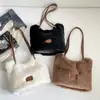 Colección de otoño transfronteriza: bolsa de mano espaciosa, elegante y mullida, perfecta para el uso diario, la escuela y los desplazamientos