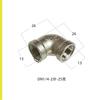 2346 Minuto codo de acero inoxidable 304 de 1 pulgada 15 codo de acero inoxidable con rosca interna y externa 324050 codo reductor de acero inoxidable