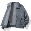 Chaqueta de pana para hombre Primavera Nueva Chaqueta de hombre Estilo Moderno Chaqueta de trabajo para hombre