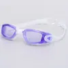 Gafas de Natación para Adultos de Silicona Coloridas Galvanizadas Impermeables y Antivaho Alta Definición Unisex Gafas de Natación al por Mayor Anti-UV