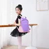 Bolsa de Baile, Mochila de Baile para Niños, Bolsa de Almacenamiento con Forma de Cuerpo de Ballet, Mochila con Impresión Personalizable, Linda y Infantil