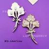 Laço Borboleta Flor Pérola Galvanizada Urso em Formato de Coração Acessórios Plásticos DIY Capa de Celular Grampo de Cabelo Sapato de Madeira Acessórios