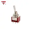Interruptor de Alavanca Direto da Fábrica Alta Qualidade MTS-202-f 0,05kg Engrenagem Três Engrenagens Interruptor de Retorno