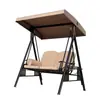 Silla Colgante para Uso en Casa, Silla Mecedora tipo Cuna para Balcón Interior y Patio, Silla Colgante tipo Canasta de Ratán, Silla Mecedora Colgante Perezosa, Silla Colgante Doble para Exteriores