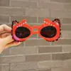 Óculos para Meninos e Meninas Gatinho Óculos de Sol Anti-UV Óculos de Sol Infantis Viagem 6320 Desenho Animado Novo Estilo
