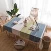 Estilo INS Estilo Japonés Imitación Algodón y Lino Mantel Pequeño Fresco Artístico Tela Redonda para Mesa Rectangular para Mesa de Centro a Prueba de Polvo y Suciedad