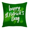 St de Venta Caliente Transfronterizo. Fundas de Almohada Serie Día de San Patricio, Decoración de Ambiente Festivo, Sofá de Sala de Estar, Cojines de Cabecera, Fundas de Almohada
