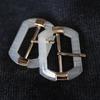 Resina Adesiva Metálica de Formato Irregular Corte de Resina para Café Peça Dupla Fivela Estilo Japonês Estilo Designer Três Velocidades